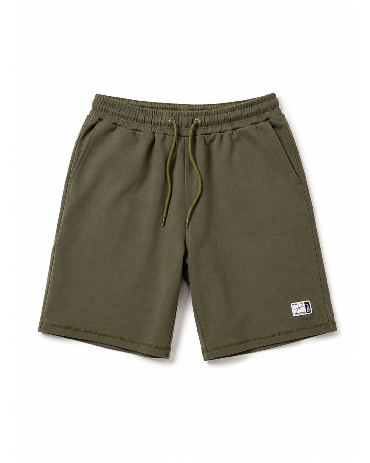BERMUDA BURDA CON RUEDO - VERDE MILITAR