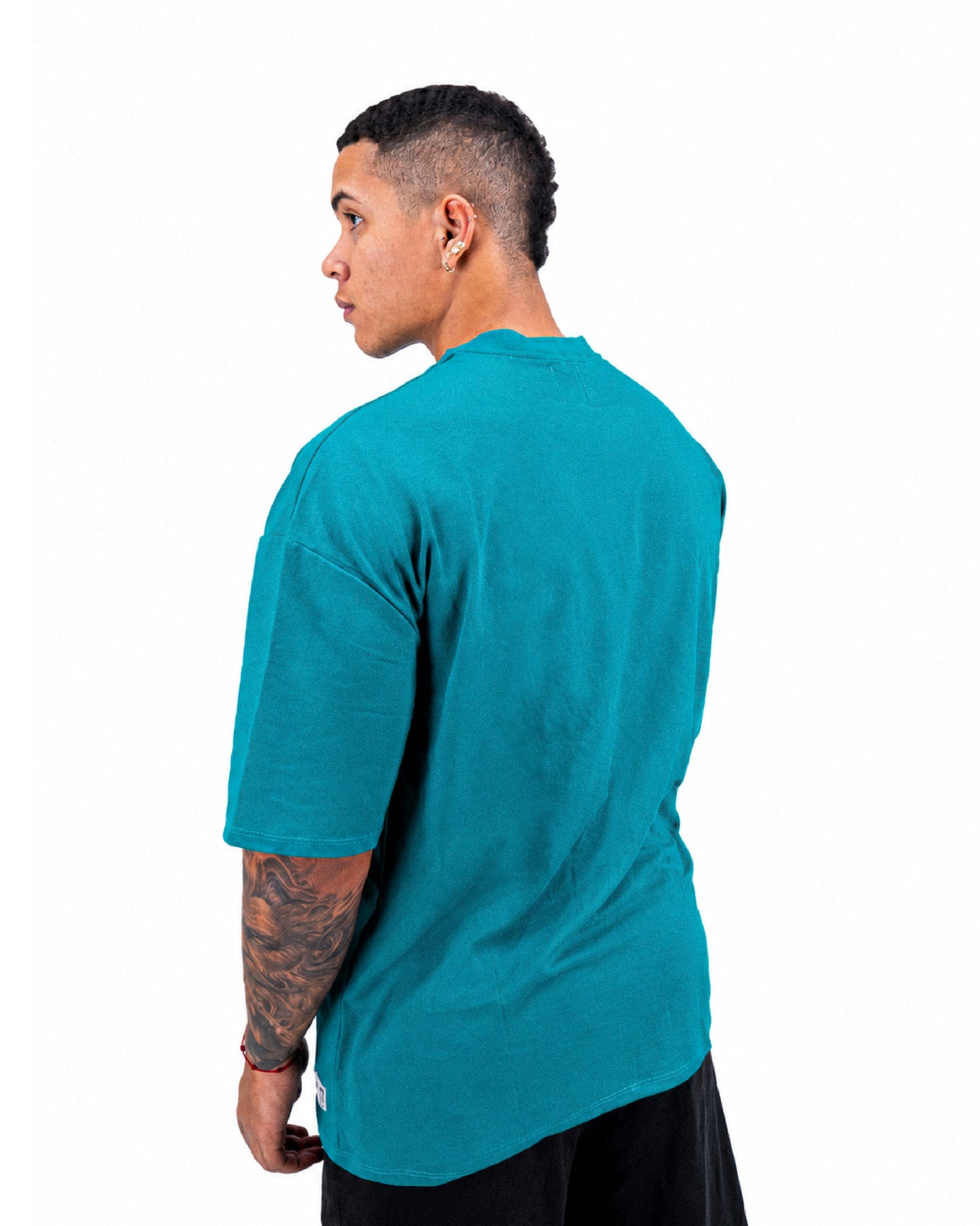 Camiseta Básica Oversize - VERDE PINELLA
