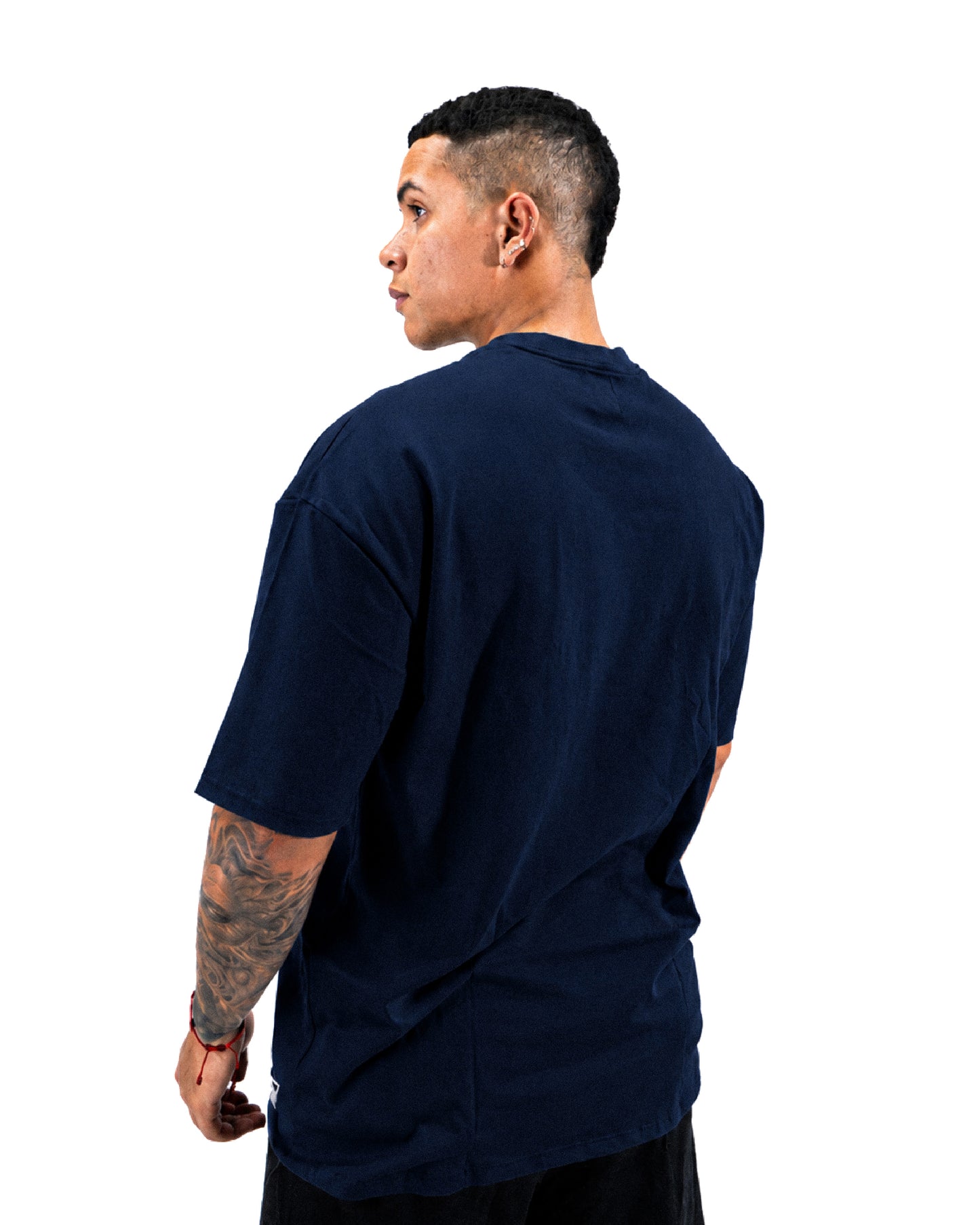 Camiseta Básica Oversize - AZUL NAVY