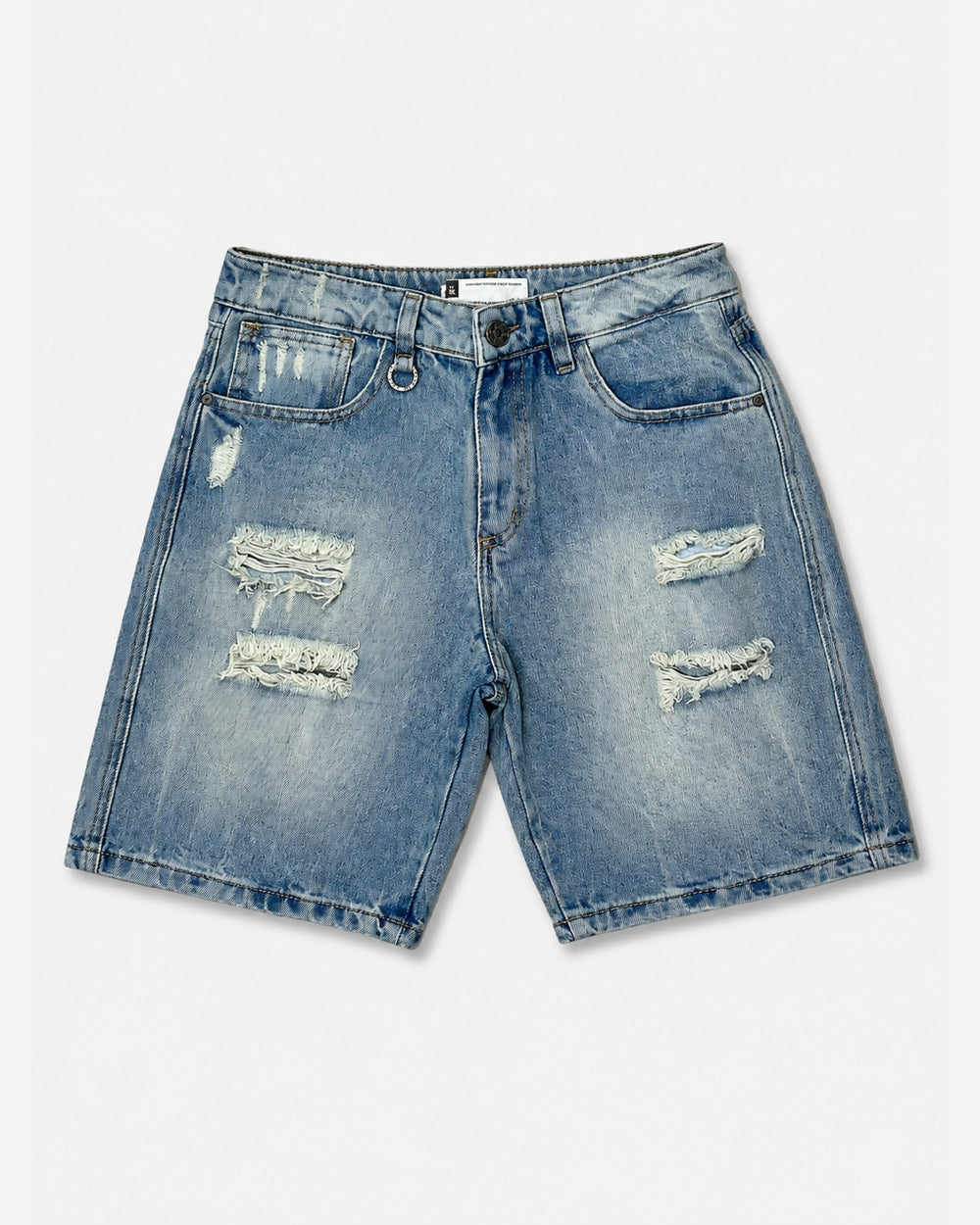 BERMUDA DENIM - GRIS CLARO