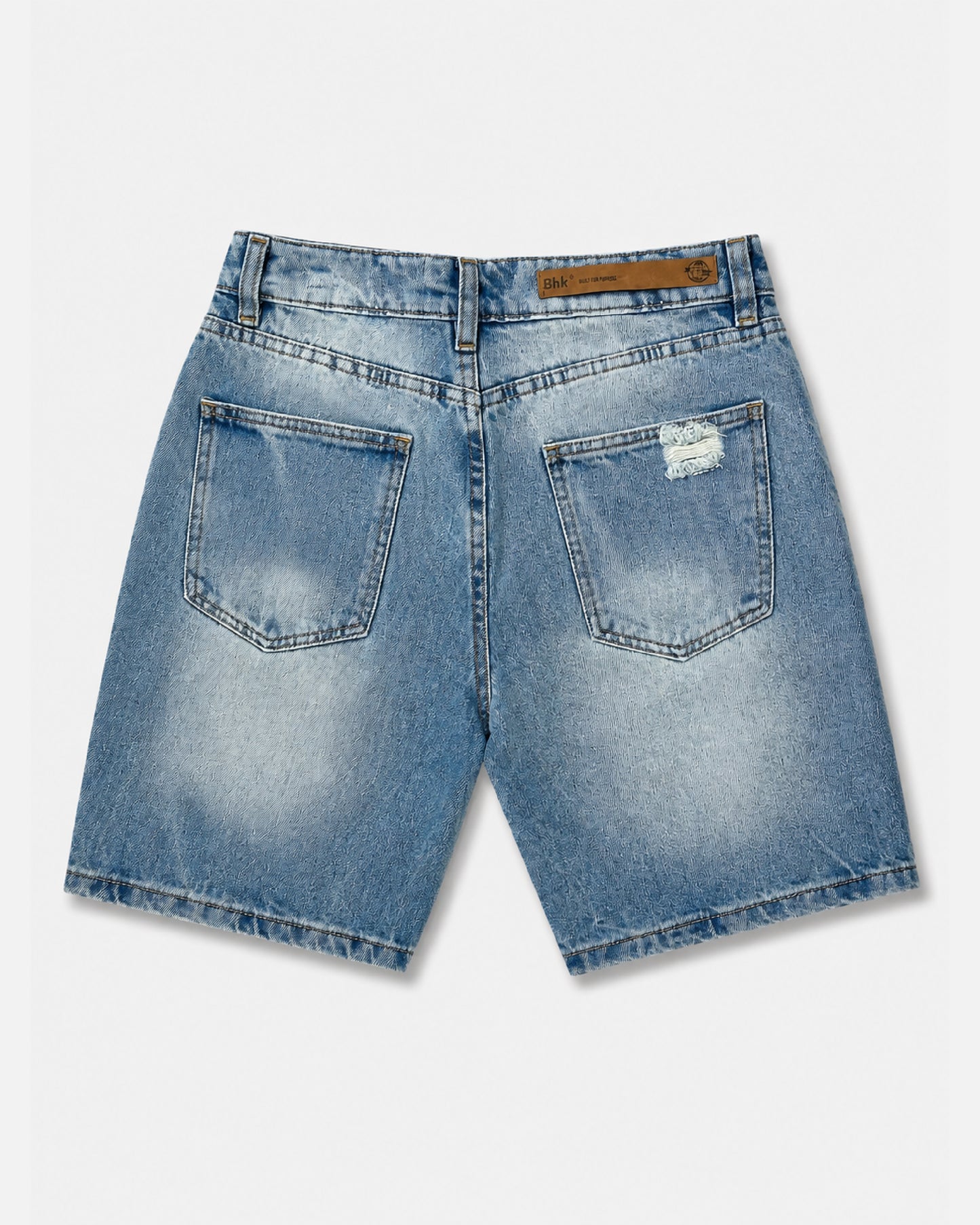 BERMUDA DENIM - GRIS CLARO