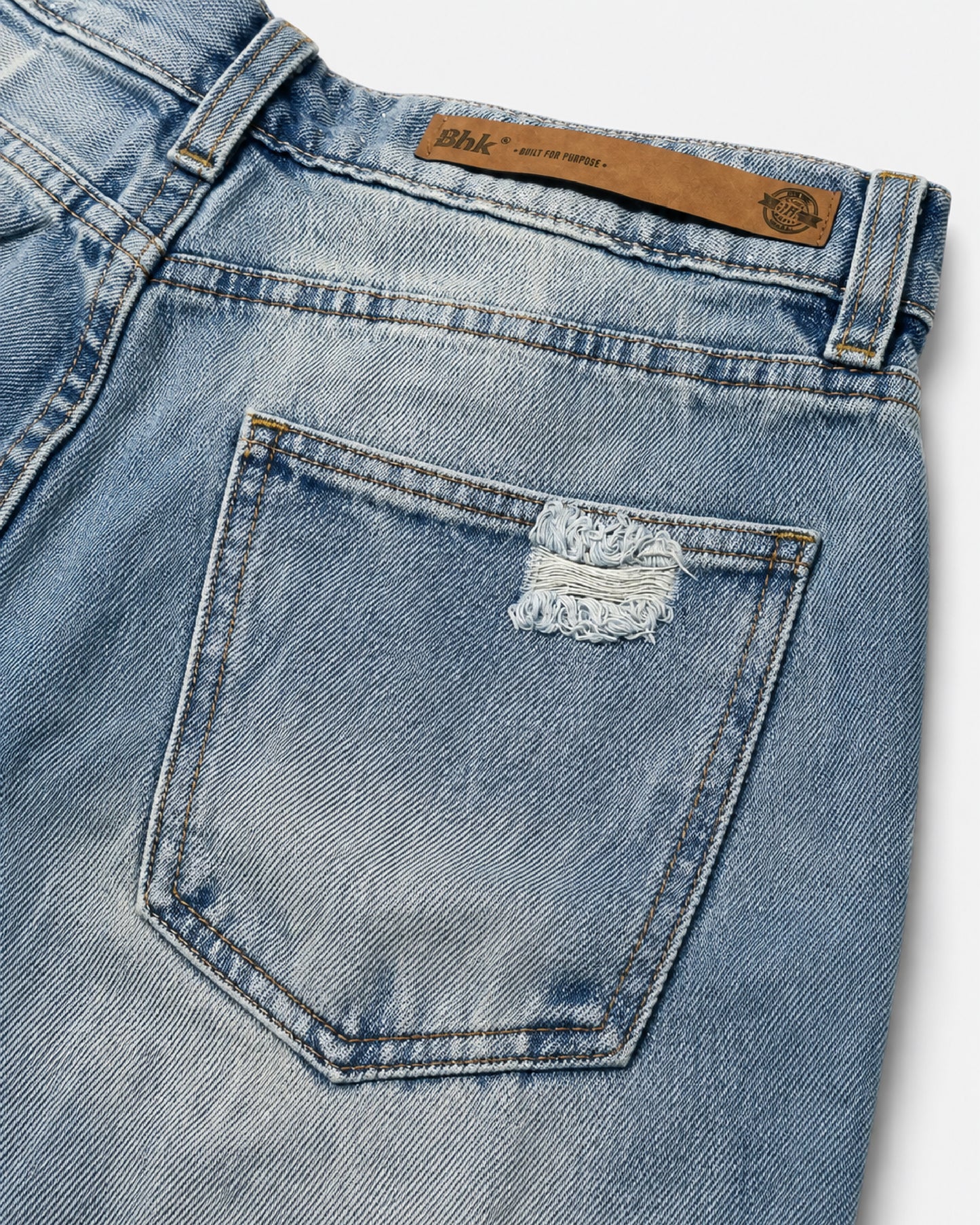 BERMUDA DENIM - GRIS CLARO