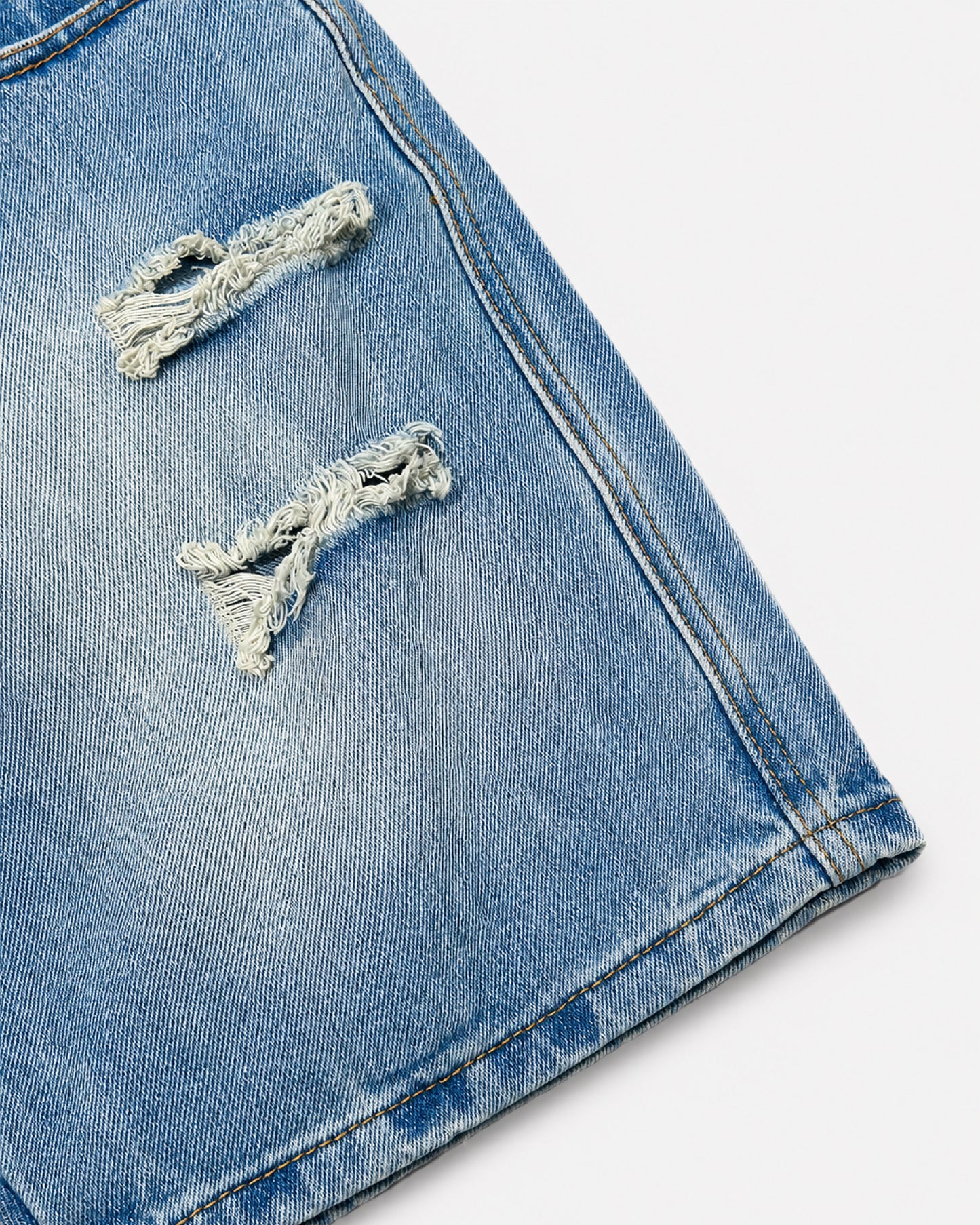 BERMUDA DENIM - GRIS CLARO