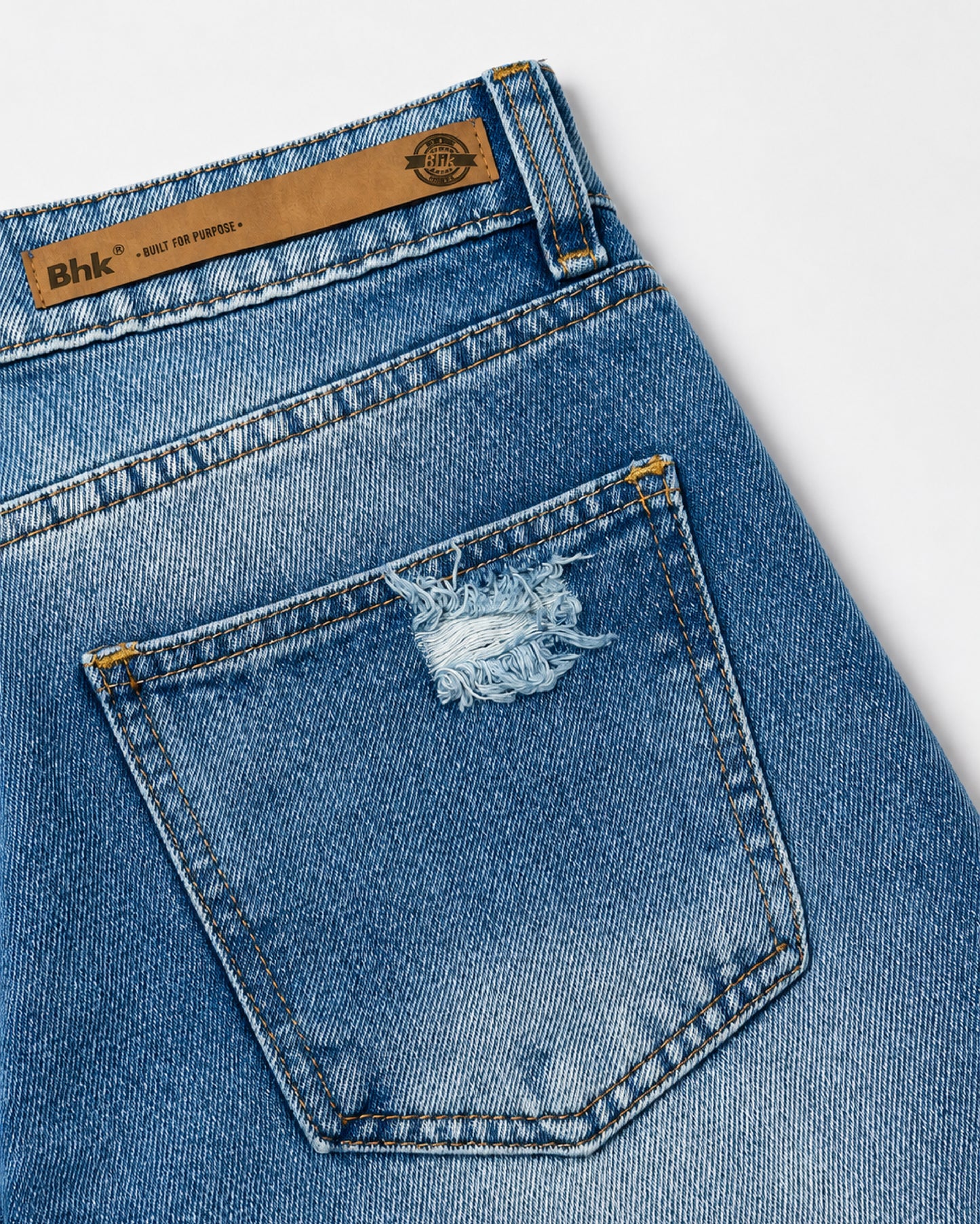 BERMUDA DENIM - AZUL CLARO