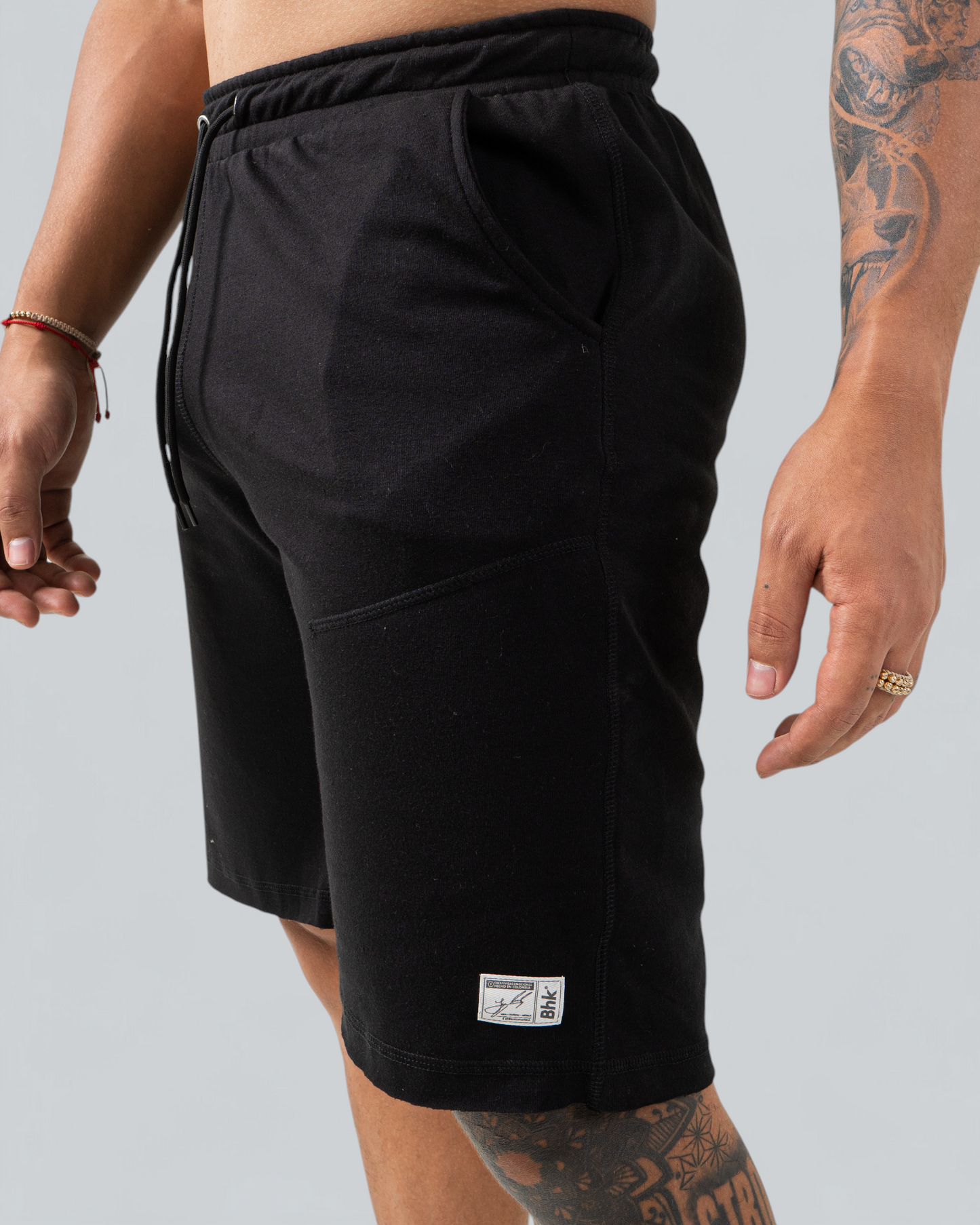 Bermuda de Algodón Negra - BHK