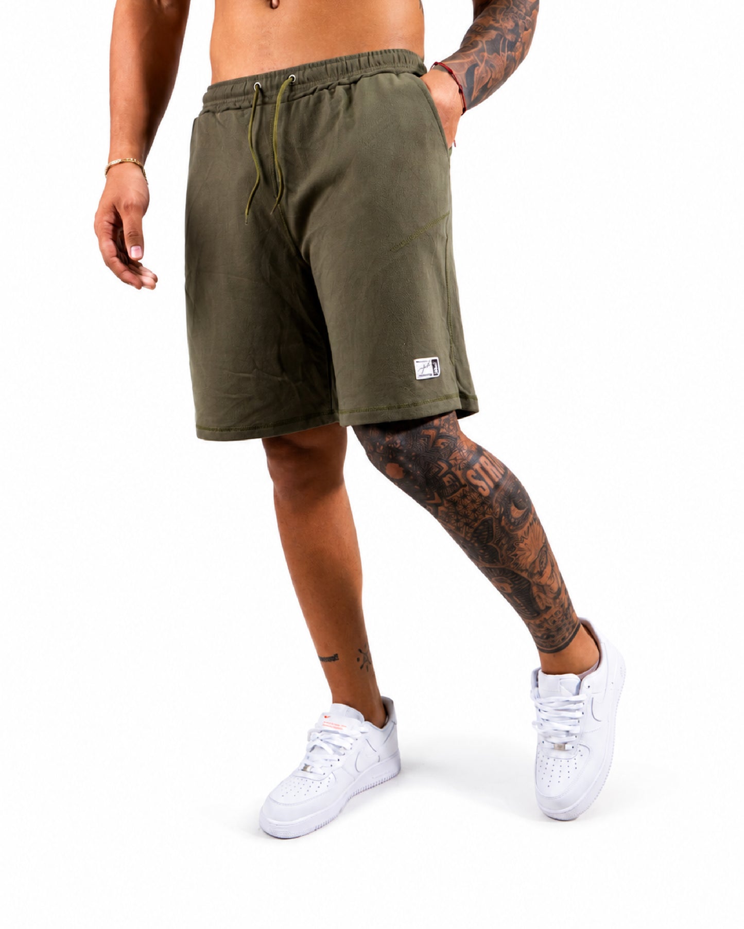 BERMUDA BURDA - VERDE MILITAR