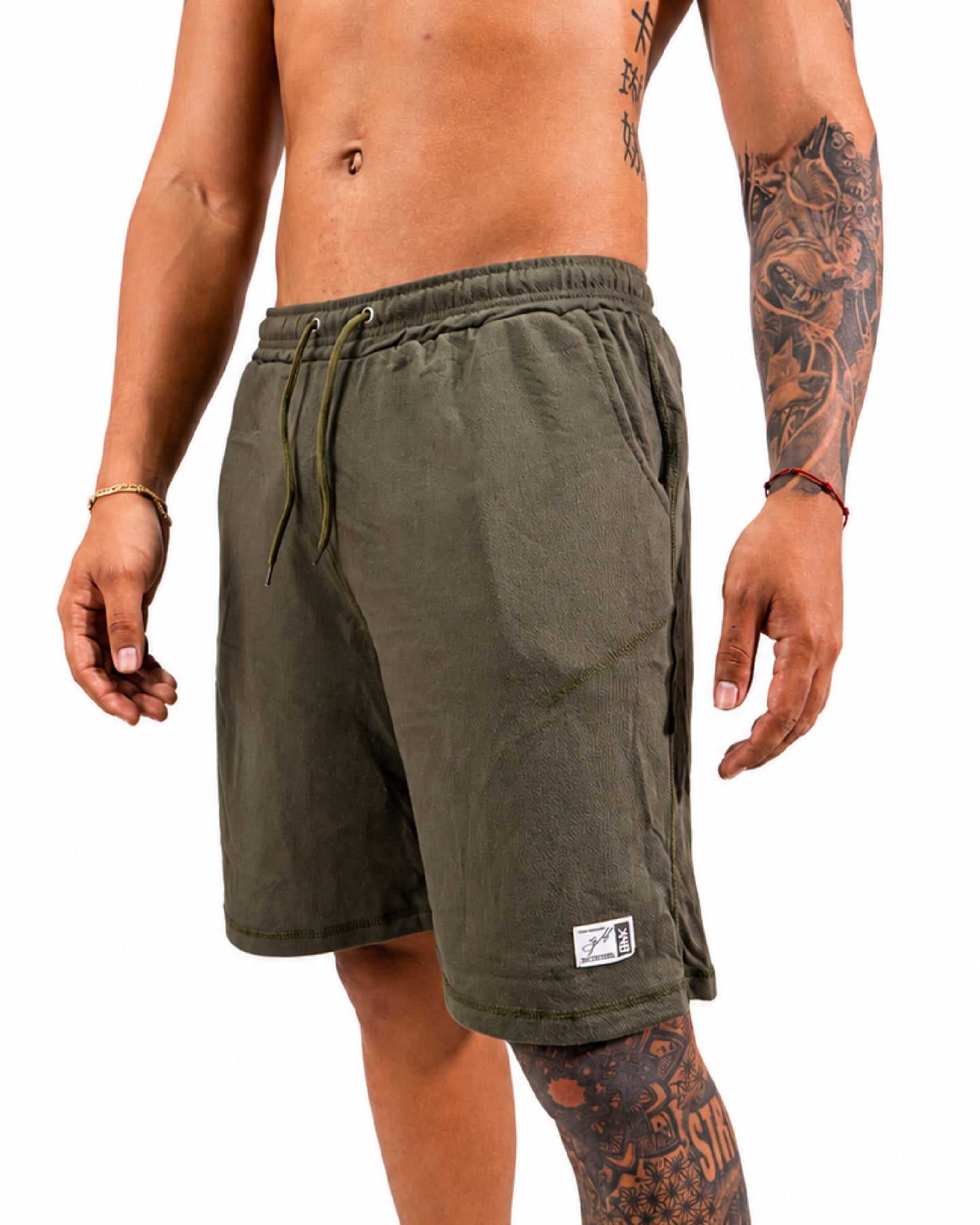 BERMUDA BURDA - VERDE MILITAR