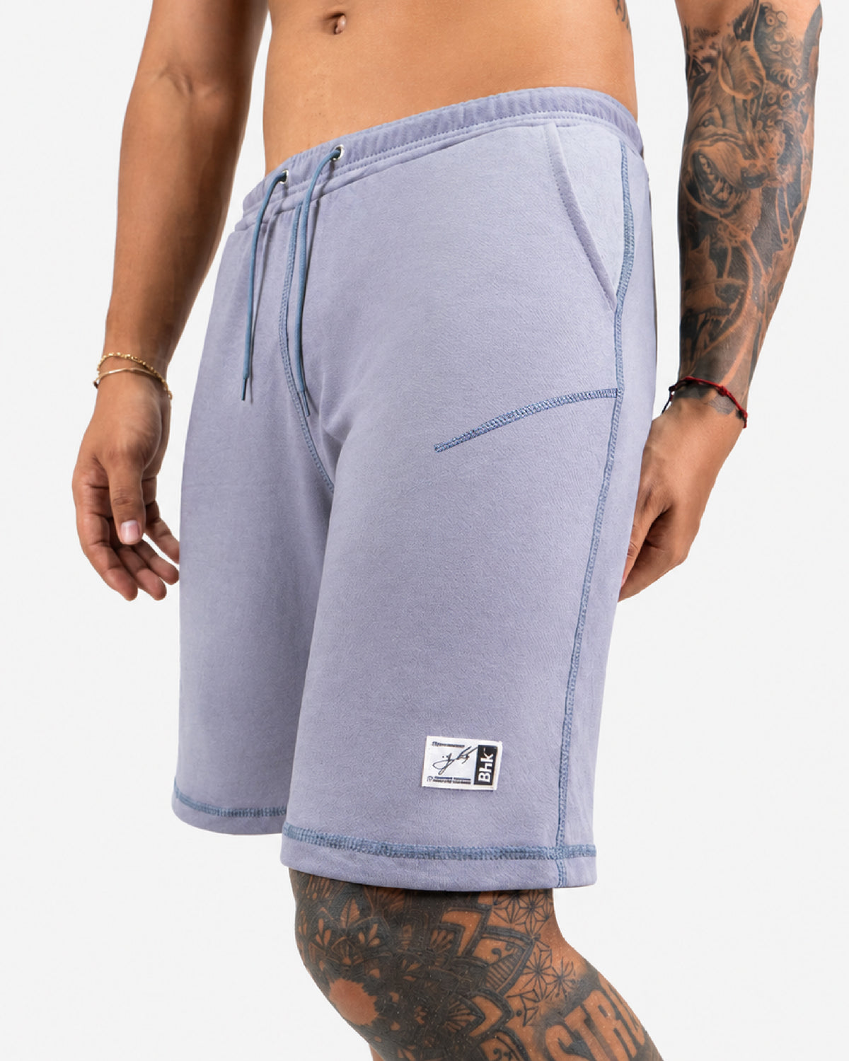 BERMUDA BURDA CON RUEDO - GRIS