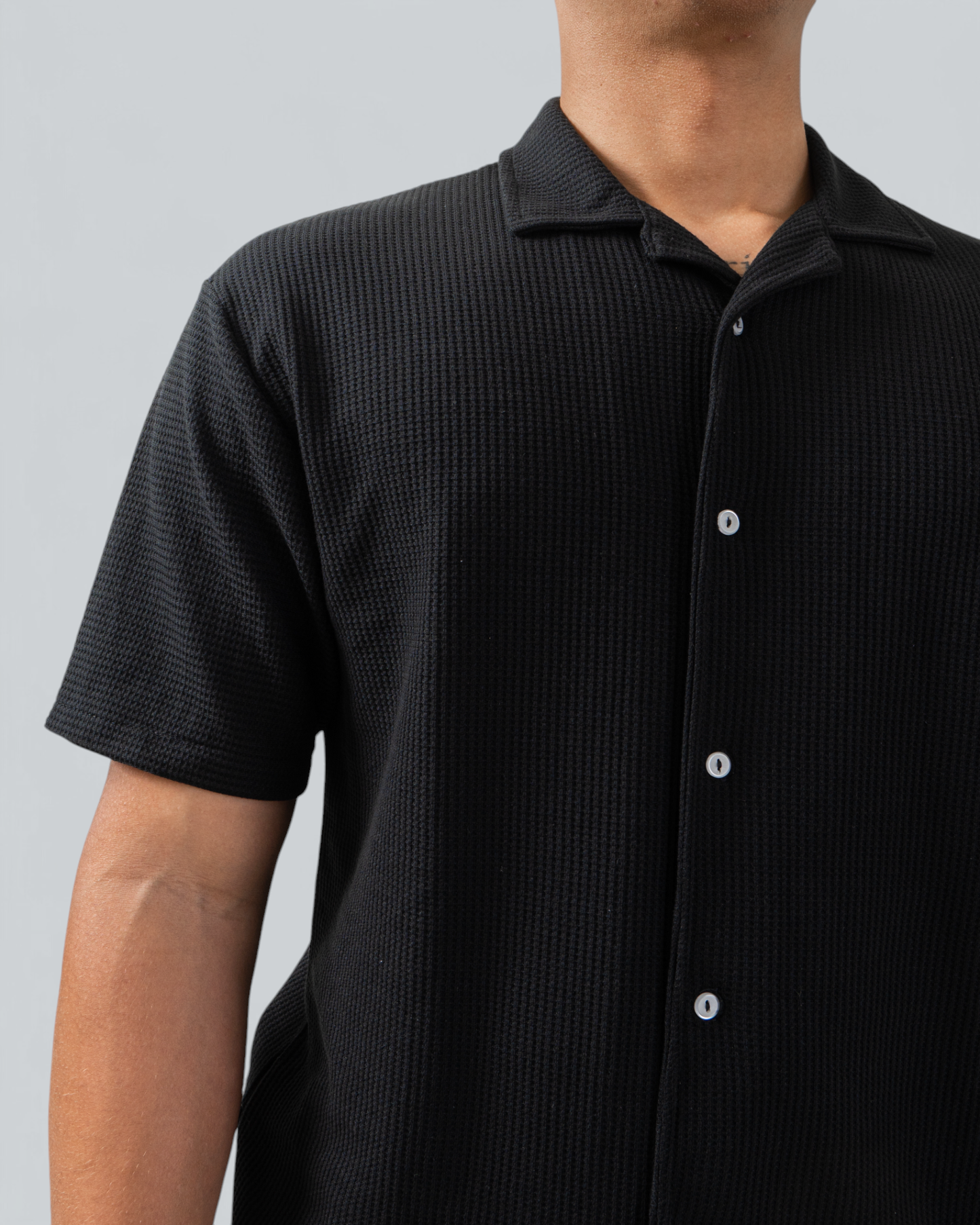 Camisa Textura Negra - BHK