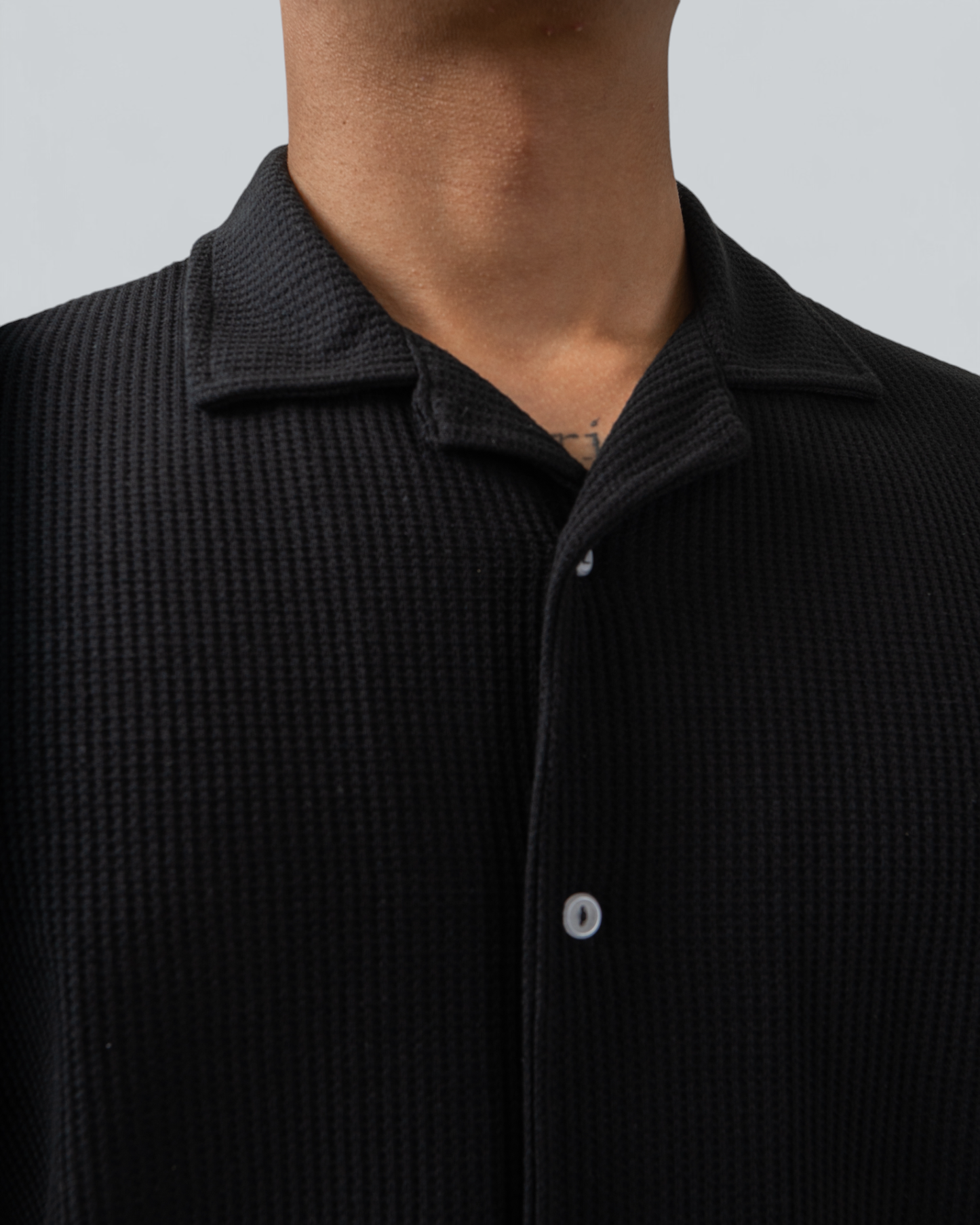 Camisa Textura Negra - BHK