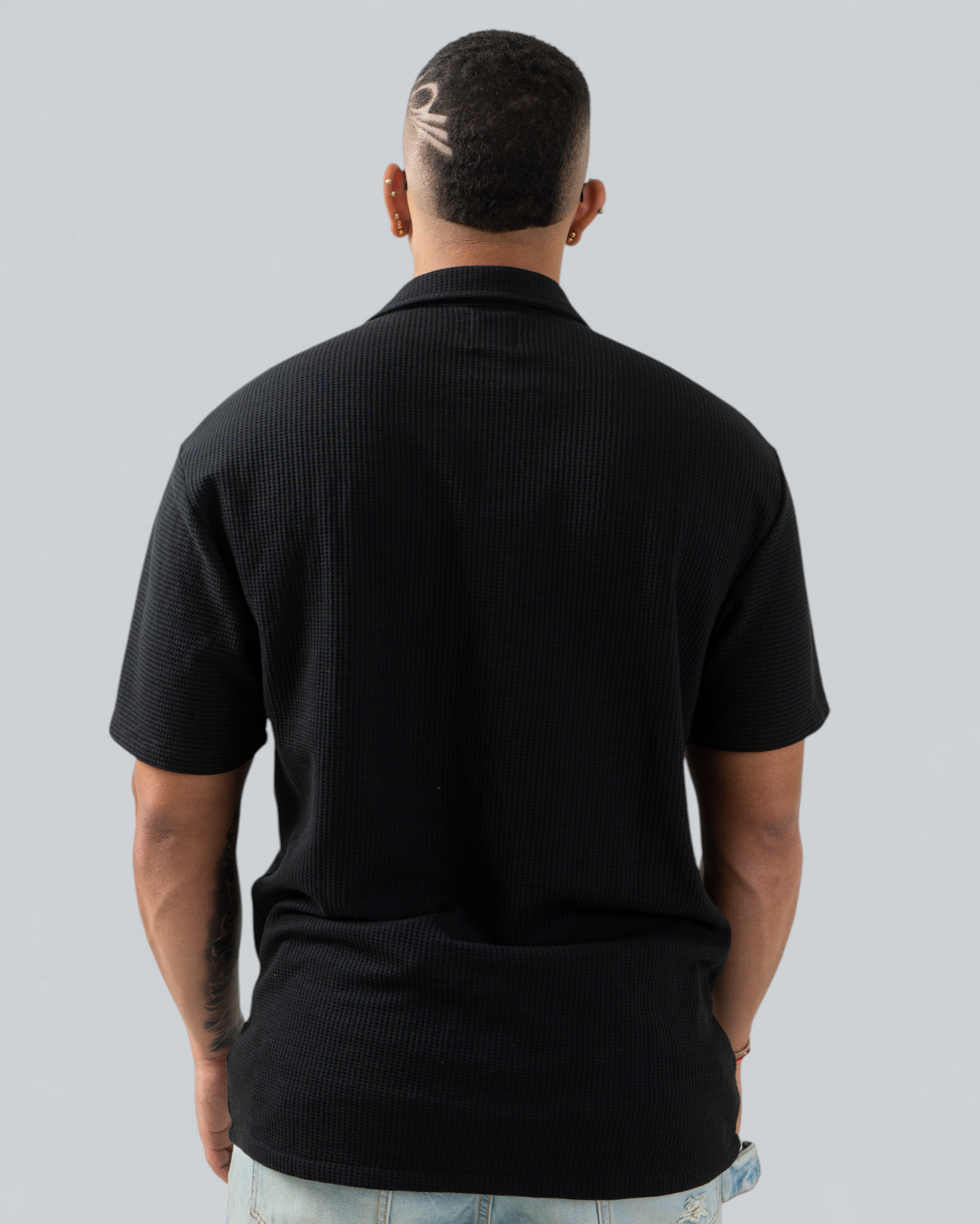 Camisa Textura Negra - BHK
