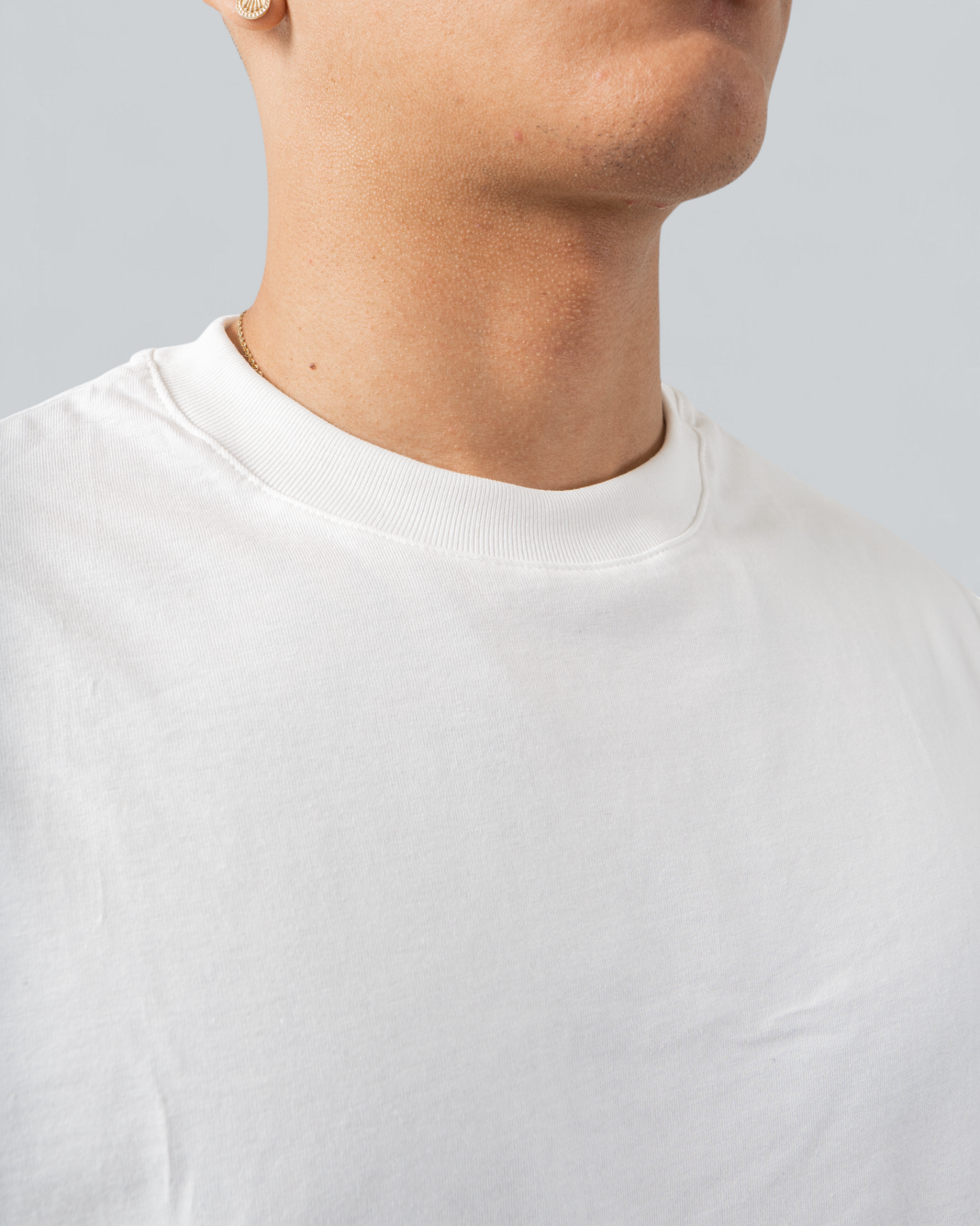 Camiseta Básica Oversize Blanca - BHK