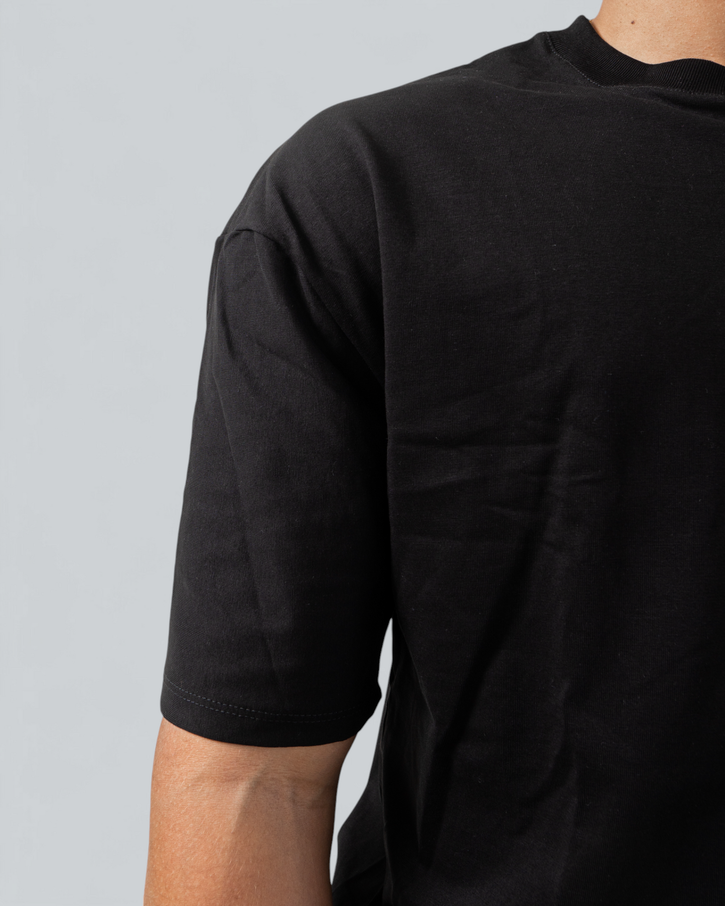 Camiseta Básica Oversize Negra - BHK