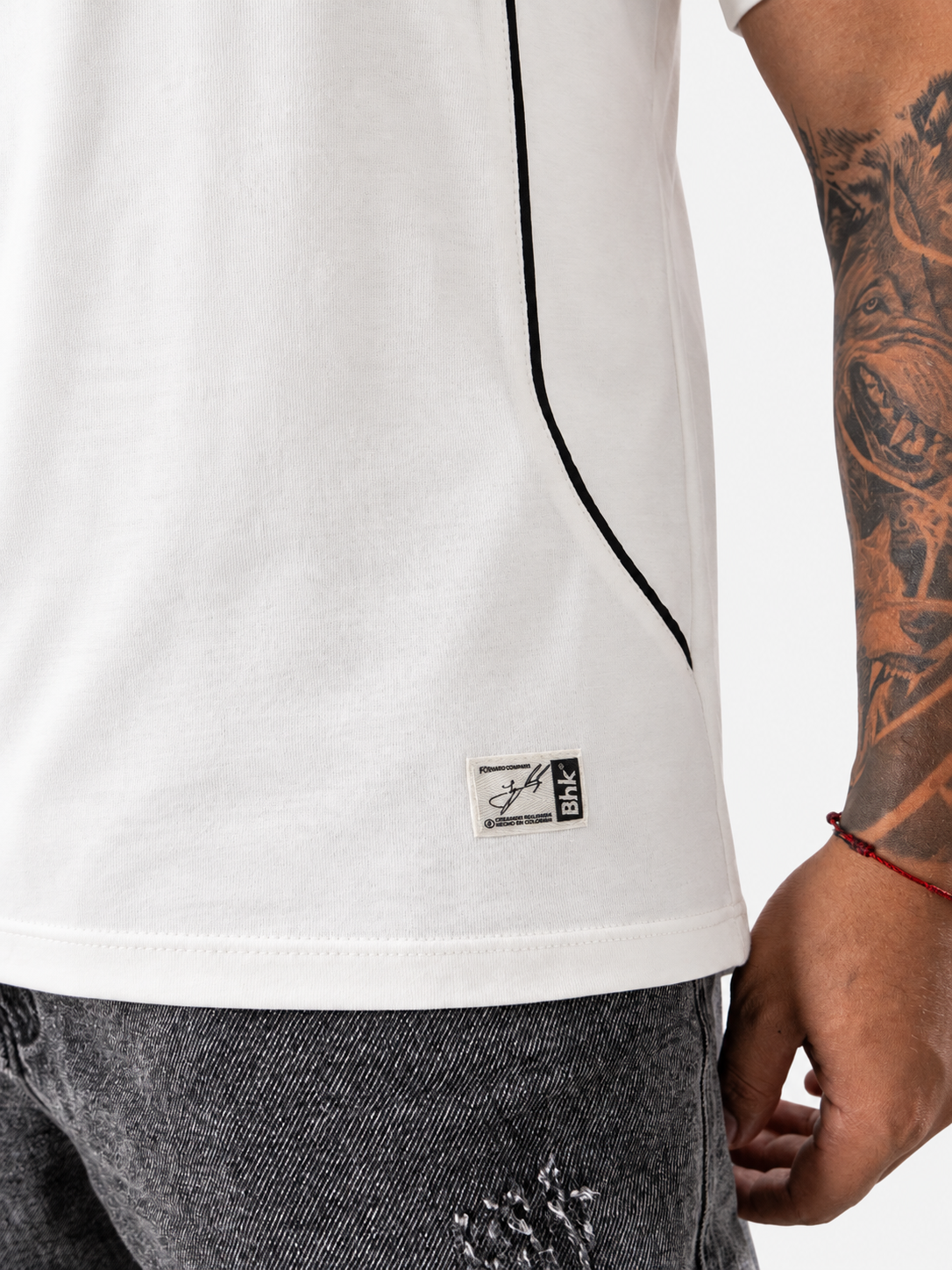 CAMISETA ESTAMPADA BLANCA