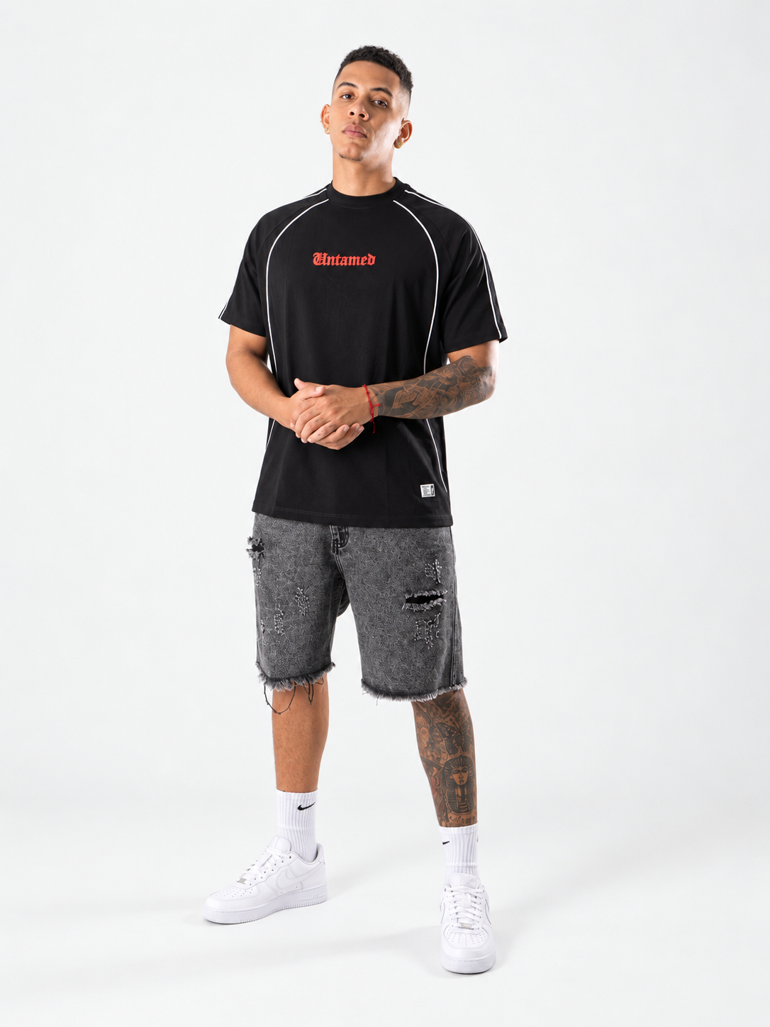 CAMISETA ESTAMPADA NEGRA