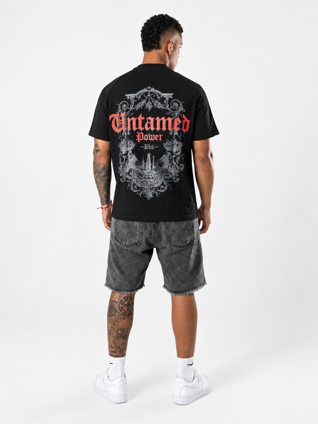 CAMISETA ESTAMPADA NEGRA