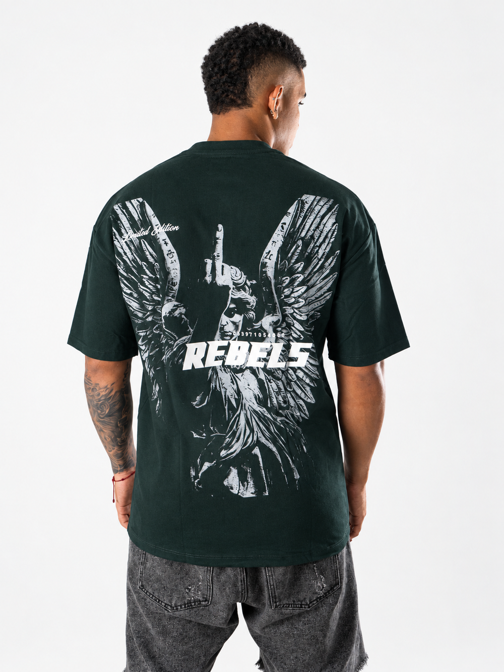 CAMISETA ESTAMPADA VERDE