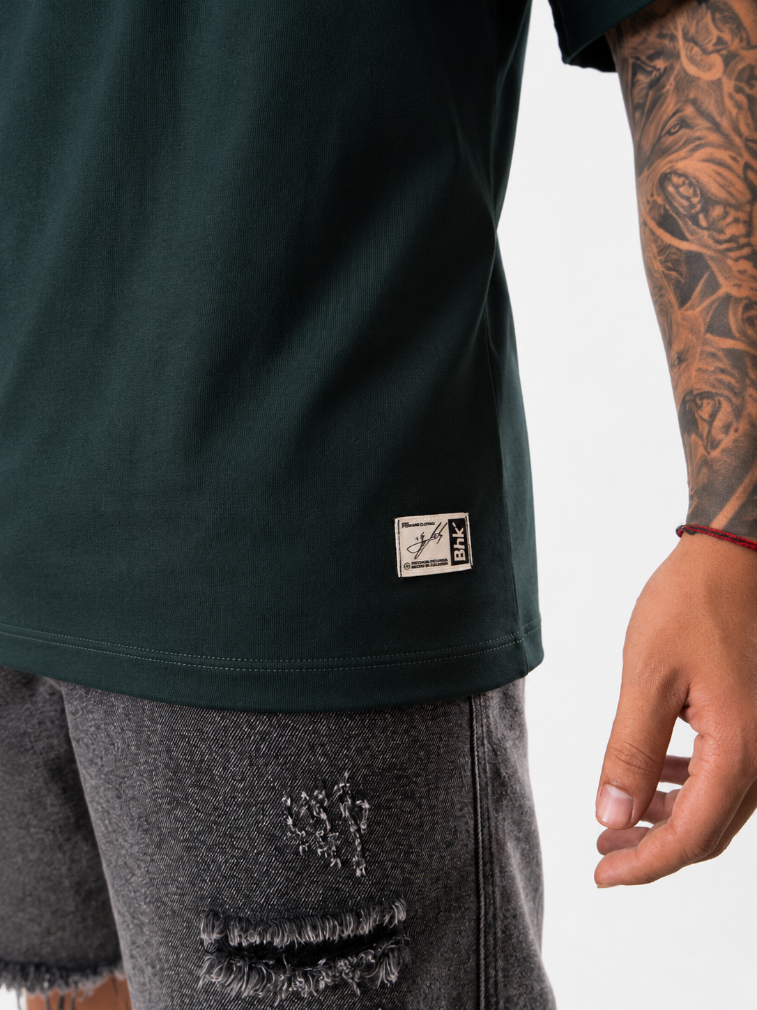 CAMISETA ESTAMPADA VERDE