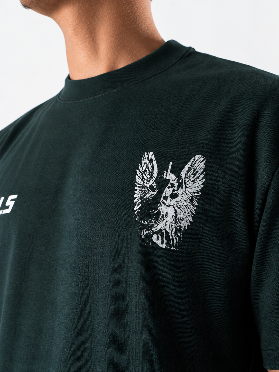 CAMISETA ESTAMPADA VERDE