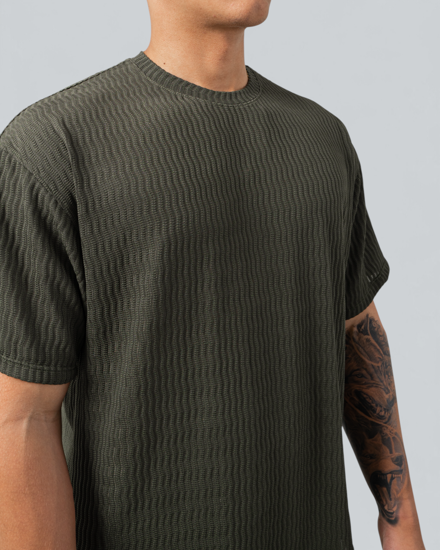 Camiseta Textura Verde - BHK