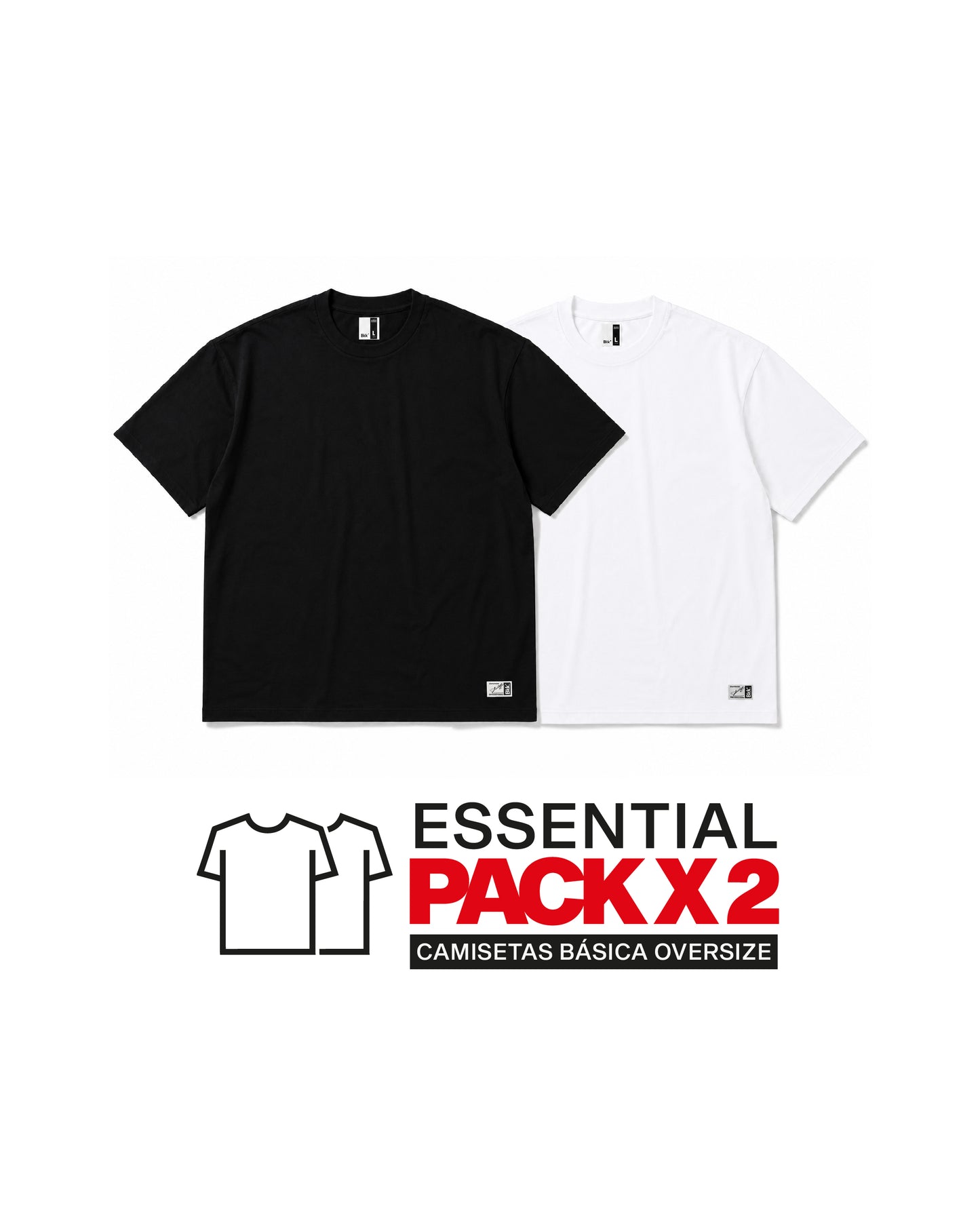 Oversize Basica - Pack x2