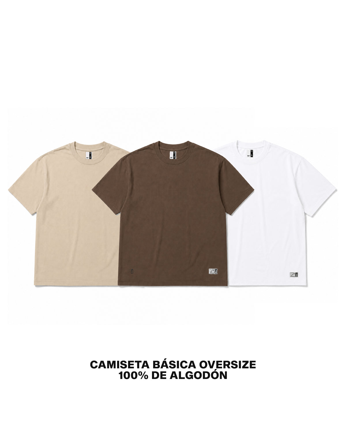 Oversize Basica - Pack x3